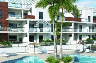 Новые апартаменты рядом с пляжем в Торре-де-ла-Орадада