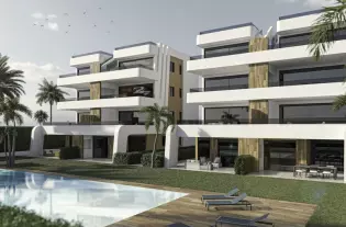 Новые апартаменты рядом с полем для гольфа в Альхама-де-Мурсия