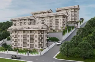 Новый проект современного жилого комплекса в районе Конаклы