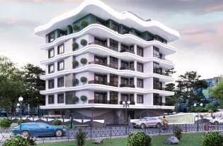 Апартаменты 70-130 м² в строящемся жилом комплексе района Махмутлар