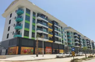 Двухкомнатная квартира 50 м² в районе Каргыджак рядом с морем.