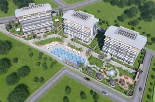 Новый жилой комплекс в экологически чистом районе Каргыджак