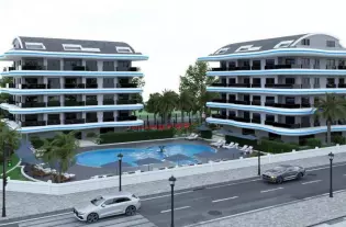 Новый инвестиционный проект современного жилого комплекса с отличной инфраструктурой в районе Авсаллар