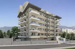 Просторные апартаменты в новом жилом комплексе района Джикджилли