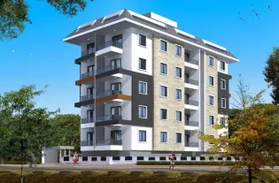Инвестиционный проект жилого комплекса в районе Махмутлар рядом с центром
