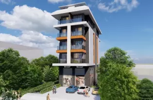 Новый жилой комплекс в 200 м от моря в районе Каргыджак