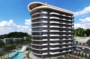 Новый проект современного жилого комплекса в городе Газипаша