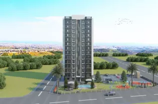 Проект с апартаментами планировкой 2+1 в районе Енишехир