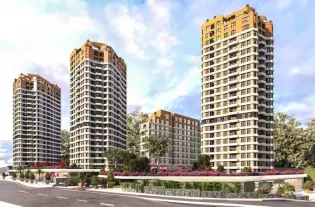Новый инвестиционный проект современного жилого комплекса в Стамбуле