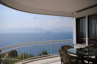 Роскошные апартаменты с видом на море и горы в Лара Анталья