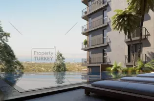 Современные дизайнерские апартаменты в Измире на продажу