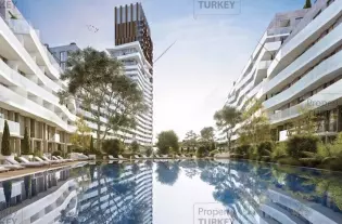 Полностью оборудованные комплексные апартаменты в Измире