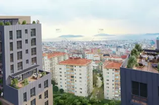 Резиденции с видом на море и лес в Мальтепе Стамбуле