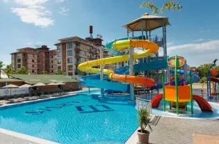 Квартира с видом на бассейн в Тарсис Нова, часть Тарсис Клуб и СПА, Солнечный Берег