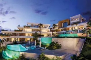 LUXURY URBANIZATION IN MARBELLA WITH SEA VIEWS