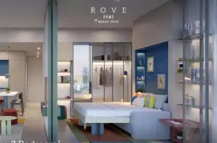 Апартаменты с 2 спальнями Rove Home Marasi