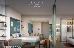 Апартаменты с 1 спальней Rove Home Marasi