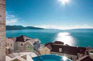 Новая квартира с одной спальней на Луштице