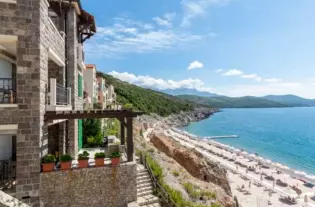 Новая квартира с одной спальней на Луштице