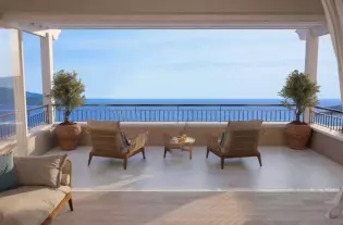 Новая квартира с одной спальней на Луштице