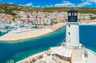 Новая квартира с двумя спальнями на Луштице