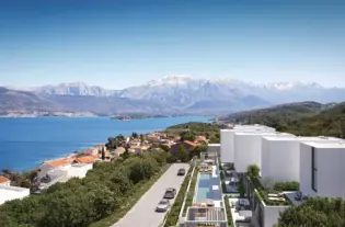 Новая квартира с двумя спальнями на Луштице