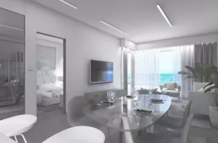 Квартира с тремя спальнями на Луштице