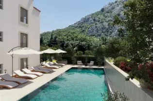 Квартира с одной спальней в Бечичи