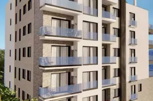 Квартира с двумя спальнями в Бечичи