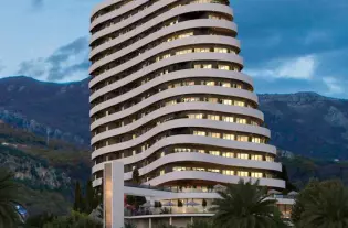 Квартира с одной спальней в Бечичи