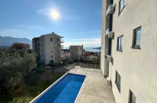 Новая квартира с одной спальней в Бечичи