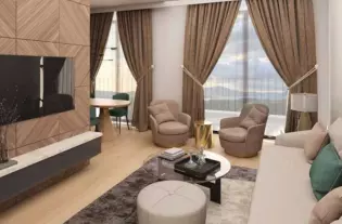 Квартира с одной спальней в Бечичи