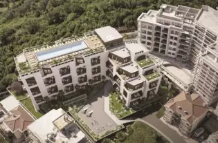 Квартира с тремя спальнями в Бечичи