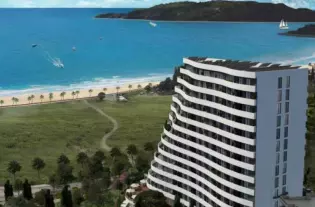 Квартира с двумя спальнями в Бечичи