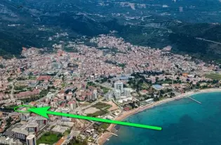 Квартира c одной спальней в Будве