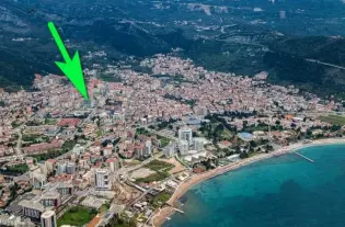 Квартира с двумя спальнями в центре Будвы