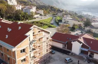 Новая квартира с одной спальней в Доброте