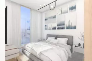 Квартира с двумя спальнями в Доброте