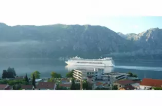 Квартира с двумя спальнями в Которе