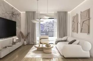 Квартира с одной спальней в Крашичи