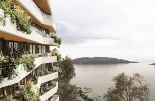 Квартира с двумя спальнями в Рафаиловичи