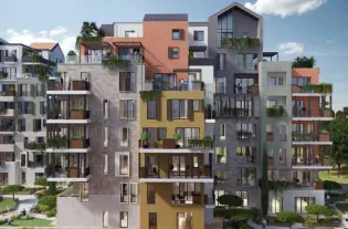 Квартира с тремя спальнями в Тивате