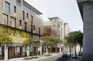 Квартира с одной спальней в Тивате