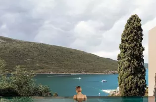 Новая квартира с двумя спальнями в Херцег Нови