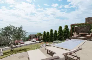 Таунхаус с двумя спальнями в Тивате