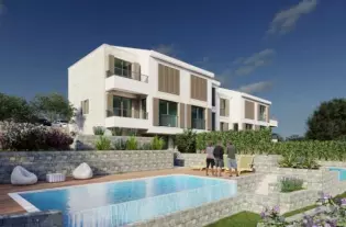 Вилла с бассейном в Режевичи