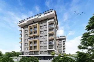 Квартира от инвестора в современном жилом комплексе в районе Авсаллар (16000)