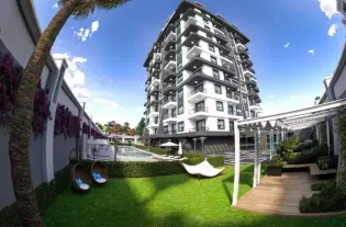 Современная квартира в жилом комплексе в Газипаше (33700)