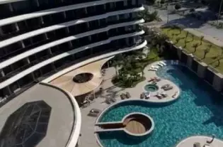 Квартира в роскошном жилом комплексе в районе Каргыджак (10300)