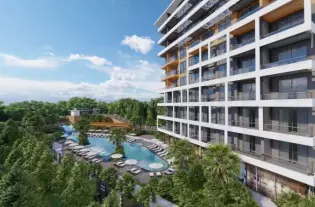 Квартиры в роскошном жилом комплексе в районе Тосмур (010202)